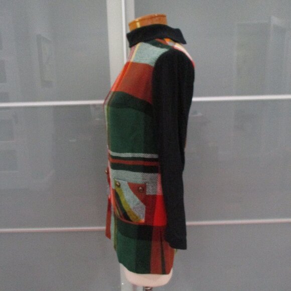 Vintage Vicky Vaughn Mock Neck Long Sleeve Tunic - Picture 2 of 5